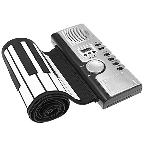 Heqianqian Piano roulé à la Main Main Piano Roll 61 Clé électronique Portable Silicone de Haute qualité Universelle for Piano Enfants Main Rouleau Convient pour la Maison et la Maternelle - Les Beatles, Paul McCartney, John Lennon, RIngo Starr, George Harrison Heqianqian Piano roulé à la Main Main Piano Roll 61 Clé électronique Portable Silicone de Haute qualité Universelle for Piano Enfants Main Rouleau Convient pour la Maison et la Maternelle – Image 3