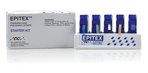 GC America GC-473021 EPITEX Finishing and Polishing Strip, Medium, 10M, Shape