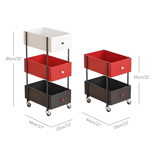 Mesa auxiliar de sofá móvil de estilo industrial para rincón de lectura y salón 3