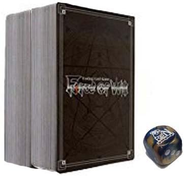 100 Assorted Force of Will TCG Random Card Pack Lot! NO DUPLICATES With Rares! and BigNCollectibles Dice