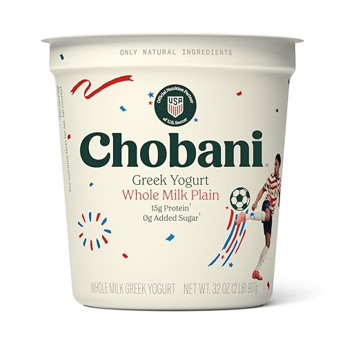 Chobaniยฎ Whole Milk Plain Greek Yogurt 32oz