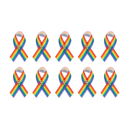 Image of 1 /2 /5 /10 /25 /50 /100pcs Satin Awareness Ribbon Pins (Pick your color), for Cancer & Disease Awareness, Bulk Quantities for Fundraising, Events, Gift Giving