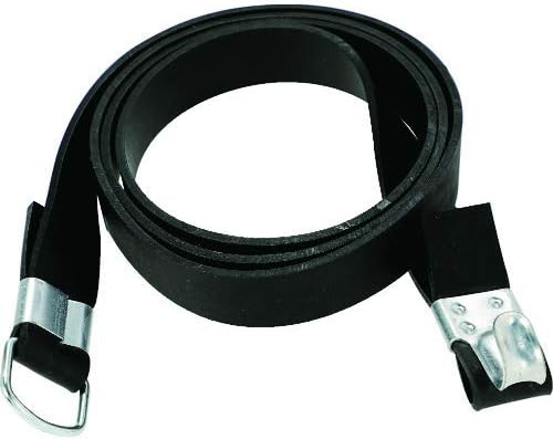 TRUSCO GR-2010AD1 x 10 Rubber Rope Hook with D-Ring Metal Fittings Width 0.8 inches (20 mm) x Length 3.9 ft (1.0 m)