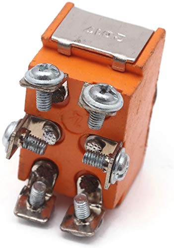 Electronic Spices Heavy Duty Rocker Toggle Switch 10A 250V 20A 125V DPDT ON/Off/ON Switch with PC Wear-Resistant Handle 6Terminal 3 Position - PACK OF 2