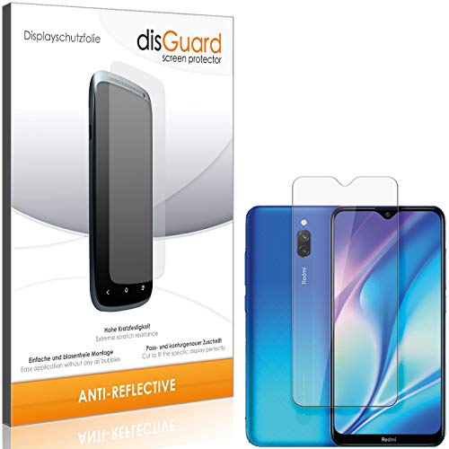 disGuard Protector de Pantalla [Anti-Reflex] compatibile con Xiaomi Redmi 8A Pro [2 Piezas] Antirreflectante, Mate, Antirreflejante, Anti-Arañazos, Anti-Huella Dactilar - Película Protectora