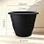 RooTrimmer 6 Pack 20 Inch Large Plant Pots Outdoor,Heavy Duty Plastic Planters with Drainage Holes,Lightweight Black Flower Pots for Indoor Outdoor Plants,Patio,Garden & Trees
