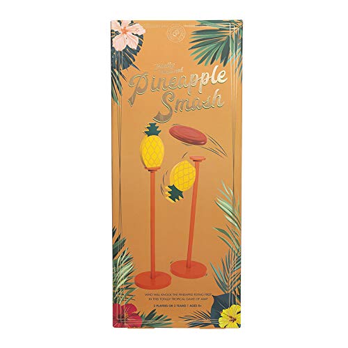 Pineapple Smash - A Totally Tropical Themed Version of The Classic Knockoff Toss Frisbee Game / Bottle Bash Game (Polish Horseshoes) - Thumbnail 4