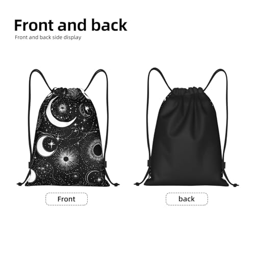 Gothic Bat Drawstring Backpack,Goth Drawstring Bag Cute Beach Sack Bags For Gym Shopping Beach Sport Yoga4