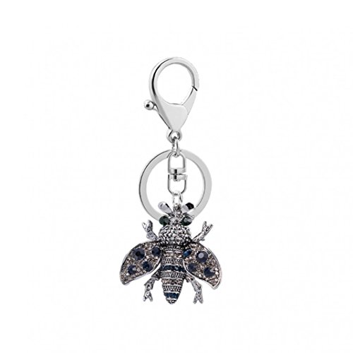 Preisvergleich Produktbild Bangle009 Großer süßer Schlüsselanhänger in Bienenform, Strass-Schlüsselanhänger, für Damen, Handtaschen-Anhänger, Dekoration