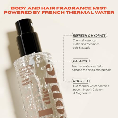 OUI the People BODY WATER, Mineral-Infused Hair & Body Spray Fragrance Mist, Hydrating Hair Perfume for Women, Moisturizing Body Mist for Women, Soak Honey Scent with Neroli, Sandalwood & More - Image 3