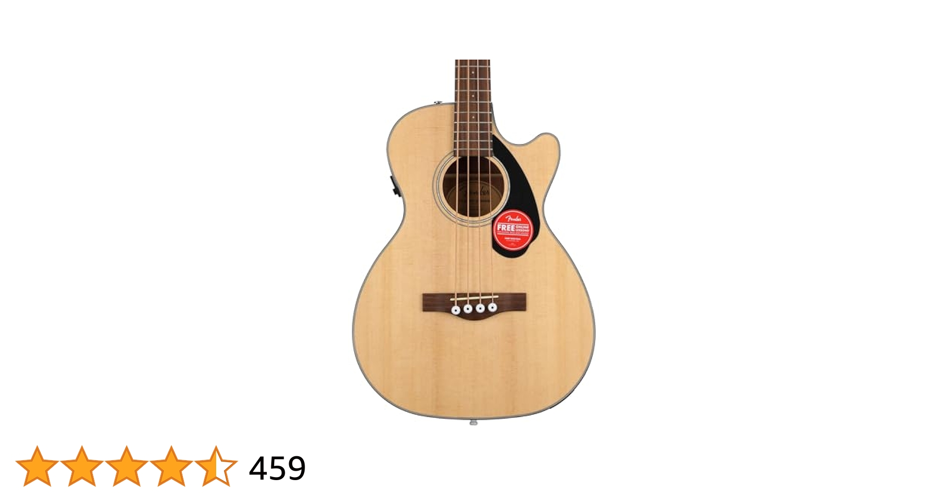 Fender アコースティックベース エレアコ ベース CB60SCE Amazon.com: Fender Acoustic Bass Guitar 4-String with