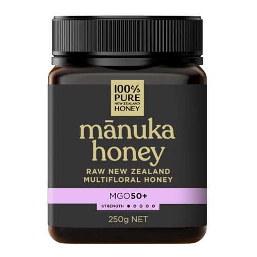 }kJnj[ }`t[ 250g M MGO50+ 100% PURE NEW ZEALAND HONEY multifloral manuka honey 250g