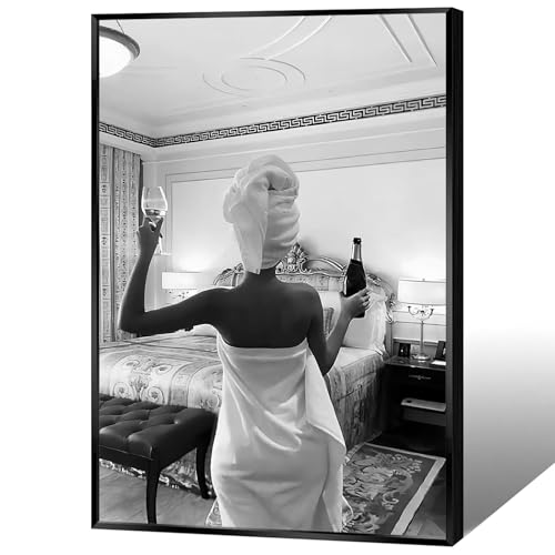 BNGFDV Vintage Aesthetic Champagne Poster