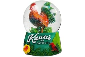 Kauai: The Garden Isle Hawaiian Snow Globe