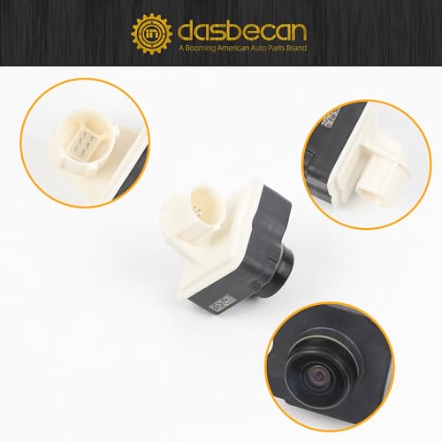 Image of Dasbecan 68210237AE Rear View Reversing Backup Parking Camera Compatible with Chrysler 300 2015 2016 2017 2018 2019 2020 2021 2022 OEM 68210237 Replacement