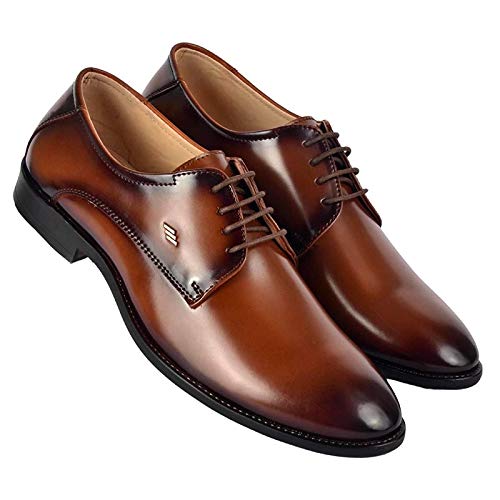 Image of AADI Men's Synthetic Leather Derby Formal Shoes