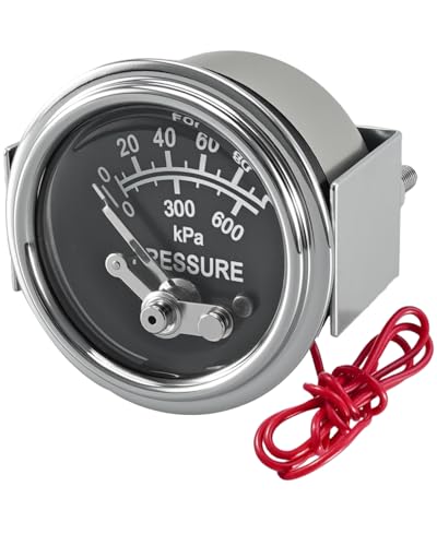 QAGGUM 100 PSI Oil Pressure Gague Compatible with Murphy 20P-100 Construction Equipment, Replace 05703115