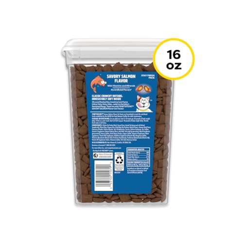 Temptations Classic Crunchy and Soft Cat Treats, Savory Salmon, 16 oz - image 9