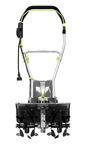Earthwise TC70016 16-Inch 13.5-Amp Corded Electric Tiller/Cultivator, Grey