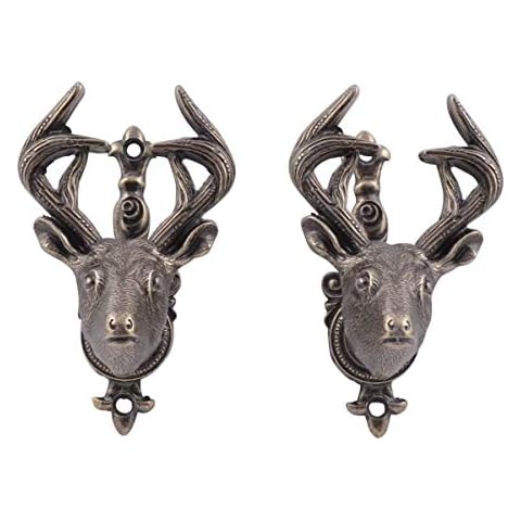 Waffenhalter Wandhalter ausziehbar Pistole Gewehr Hirsch Reh Jäger Deere Cover