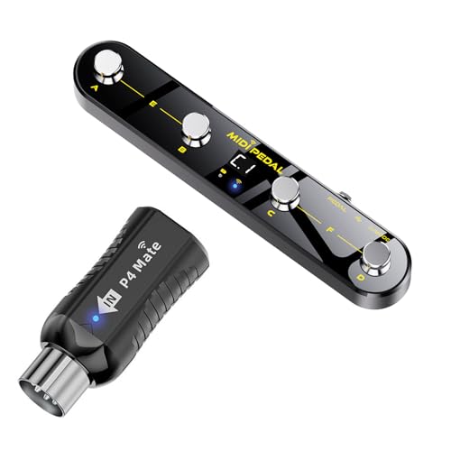 Récepteur de pédale d'expression à faible latence pour stations de travail sonores