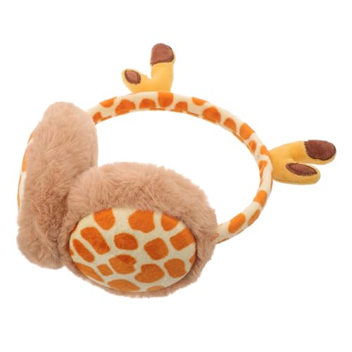 NOLITOY Warm Plush Earmuff Headband for Winters Stretchable Unisex Soft Texture Ear Warmer for Outdoor Skiing Snowboarding Hiking