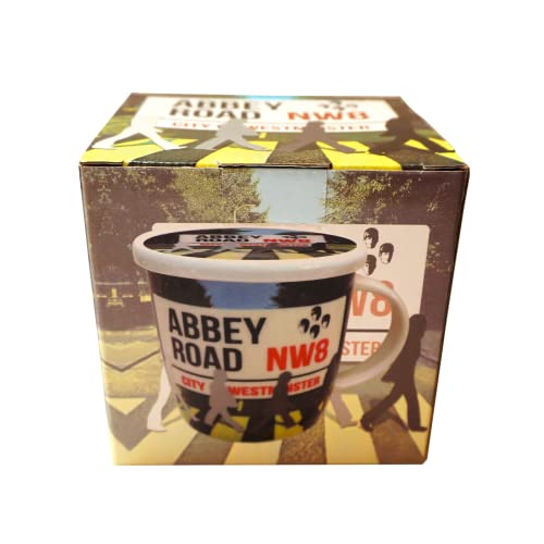 Tasse à thé/café avec couvercle Motif 4 Abbey Road - Les Beatles, Paul McCartney, John Lennon, RIngo Starr, George Harrison Tasse à thé/café avec couvercle Motif 4 Abbey Road – Image 6