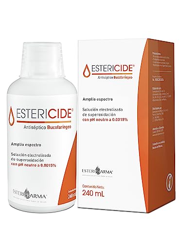 Higiene Bucal Y Dental, Pet Products Estericide Antiséptico Bucofaríngeo Adulto, Solucion en Frasco de 240ml
