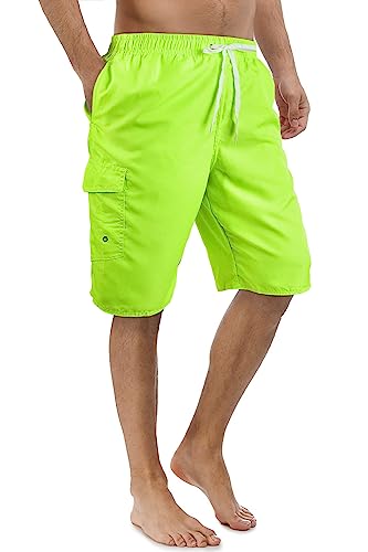 Image of Mens Swimming Trunks Swim Trunks Quick Dry Swim Shorts with Mesh Lining Funny Swimwear Bathing Suits
