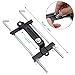 Aoerzn Premium Adjustable Battery Hold Down for Tray, Universal Adjustable Battery Crossbar with J Bolt, fit for SUV Car, Good Contact, Corrosion Resistance (10inches / 23cm bolts)