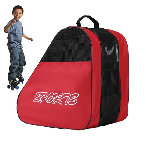 Bolsa de almacenamiento para patines | Bolsa de almacenamiento para patines - Bolsa de hombro deportiva de gran capacidad para adolescentes, adultos y niños