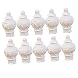 Photo Gallery zerodeko 10 pezzi di terminali per aste per tende da finestra romane terminali in plastica bianca per aste decorative per tende Photo Gallery zerodeko 10 pezzi di terminali per aste per tende da finestra romane terminali in plastica bianca per aste decorative per tende