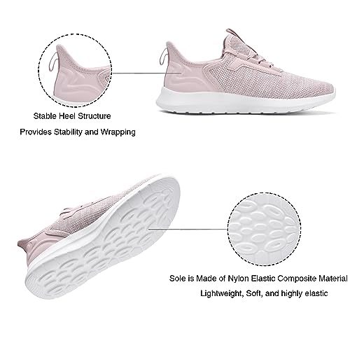 Women’s Walking Running Shoes Slip on Lightweight Casual Sneakers3