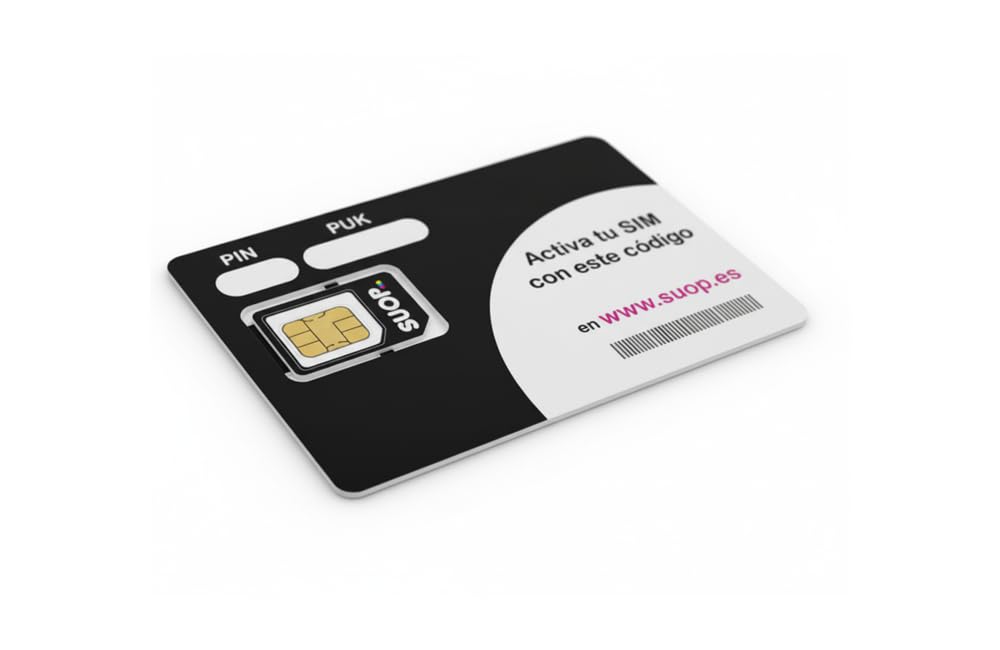 Pack Ahorro Prepago para España. 90 días con GB ilimitados y Llamadas. Pago único sin recargas Usar en Vacaciones con el móvil o un Router MiFi 4G/5G.
