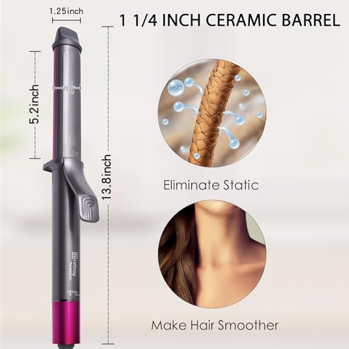 Nicebay HAIR CURLING IRON With Ceramic Coating, Professional Curling Wand thumb #2