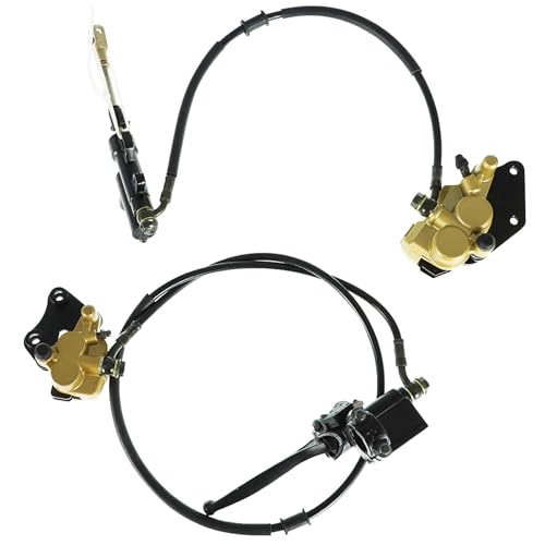 Front Rear Hydraulic Brake Caliper Replacement for 50cc 110cc 125cc ATV Classic Pit Dirt Bike