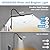 LED Floor Lamp, 15W/1800LM Bright Reading Floor Lamp for Office with Double Head, Adjustable Gooseneck Dimmable Modern Standing Light for Lash Extension Craft, Eye Caring Floor Lamps for Living Room