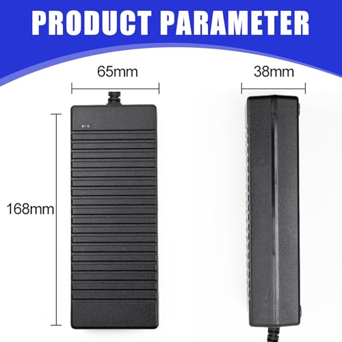 Spannungswandler 230V auf 12V, 180W 15A KFZ Netzadapter, Netzteil Zigarettenanzünder Wechselrichter, Netzteil Adapter AC auf DC für Kühlbox, Autoausrüstung, Reifenfüller