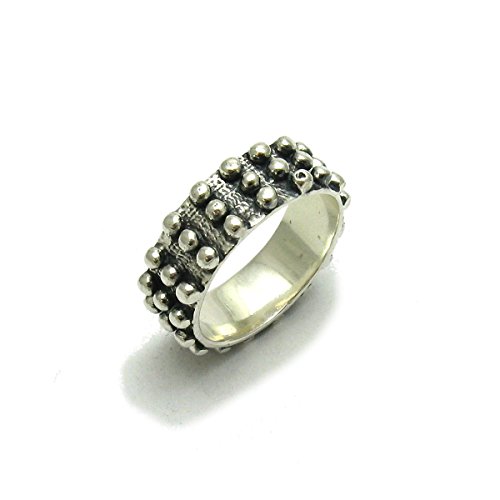 Bague en argent massif 925 Empress | Anneau 8mm idéal pour affirmer votre style au quotidien