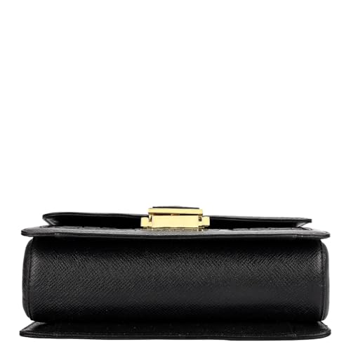 Image of Da Milano Leather Shoulder Bag for Women (01607OL)