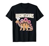 doughnut dino t-rex - ciambella divertente a forma di dinosauro maglietta