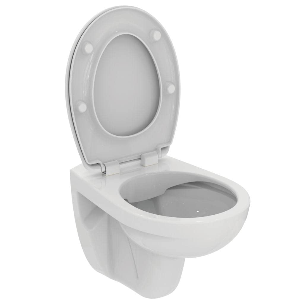 Pack WC suspendu Ulysse 2-36,5x53cm - 3 à 6L - Blanc