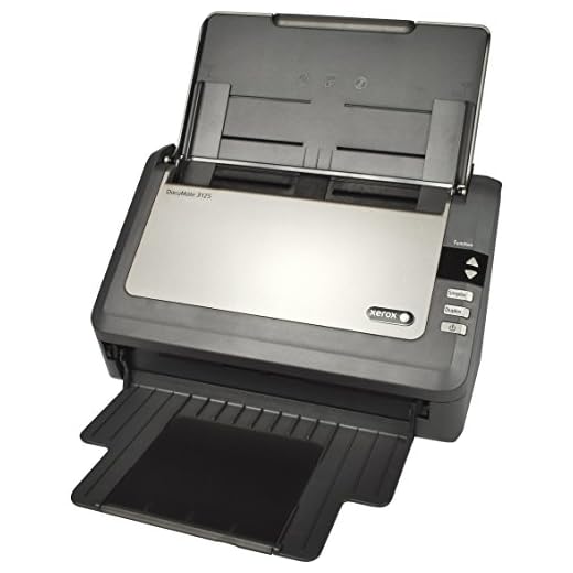 Xerox DocuMate 3125 Duplex Document Scanner for PC and Mac, Automatic Document Feeder (ADF)