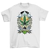 Photo Gallery hemp_70 weed t-shirt - unbeleafably funny! 100% cotone, maglietta divertente, design stampato unisex. high time for a laugh!, bianco, 4xl Photo Gallery hemp_70 weed t-shirt - unbeleafably funny! 100% cotone, maglietta divertente, design stampato unisex. high time for a laugh!, bianco, 4xl