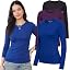 3 Pack - Royal, Purple, Black