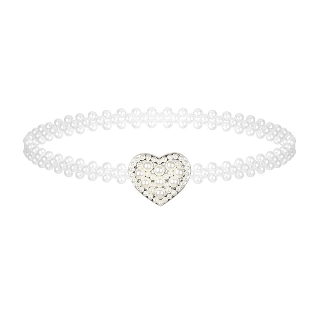 Dünne Taillenkette, elastisches Herzkleid für Damen, Sommerkleid, Siegel-Accessoires