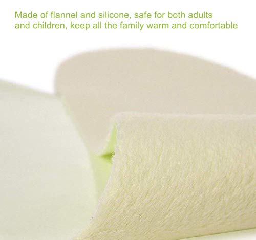 image for Hommate Cloth Toilet Seat Cover Toilet Pads Bathroom Warmer Soft Avail