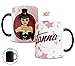 Morphing Mug DC Comics Justice League (Zatanna Bombshell) Ceramic Mug, Black