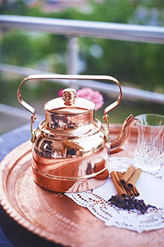 Bright Copper Tea Kettle (1.3L)