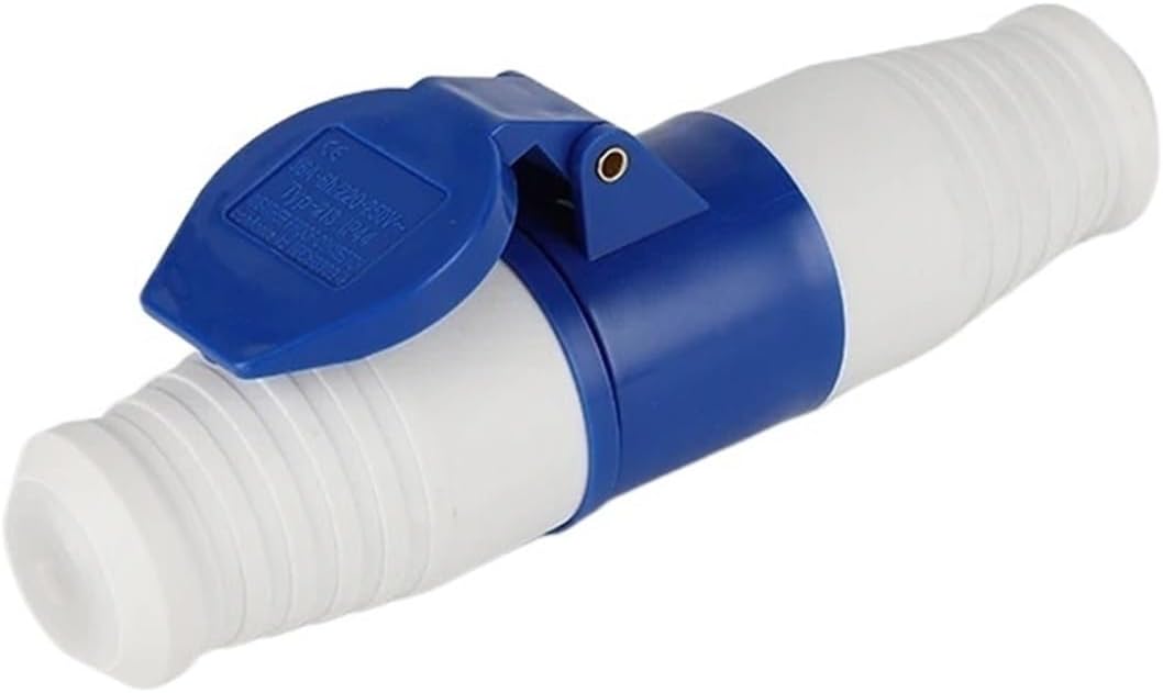 Industrial Plug Connector 32A 3-pin 4-pin 5-pin Electrical Connection Wall Socket Panel 220V 380V(3P 32A Panel Mounted)